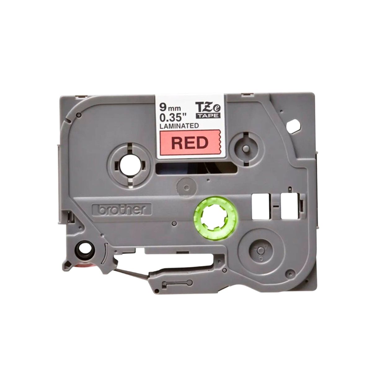 BROTHER - CINTA BROTHER TZE-421 NEGRO SOBRE ROJO P/N: TZE421