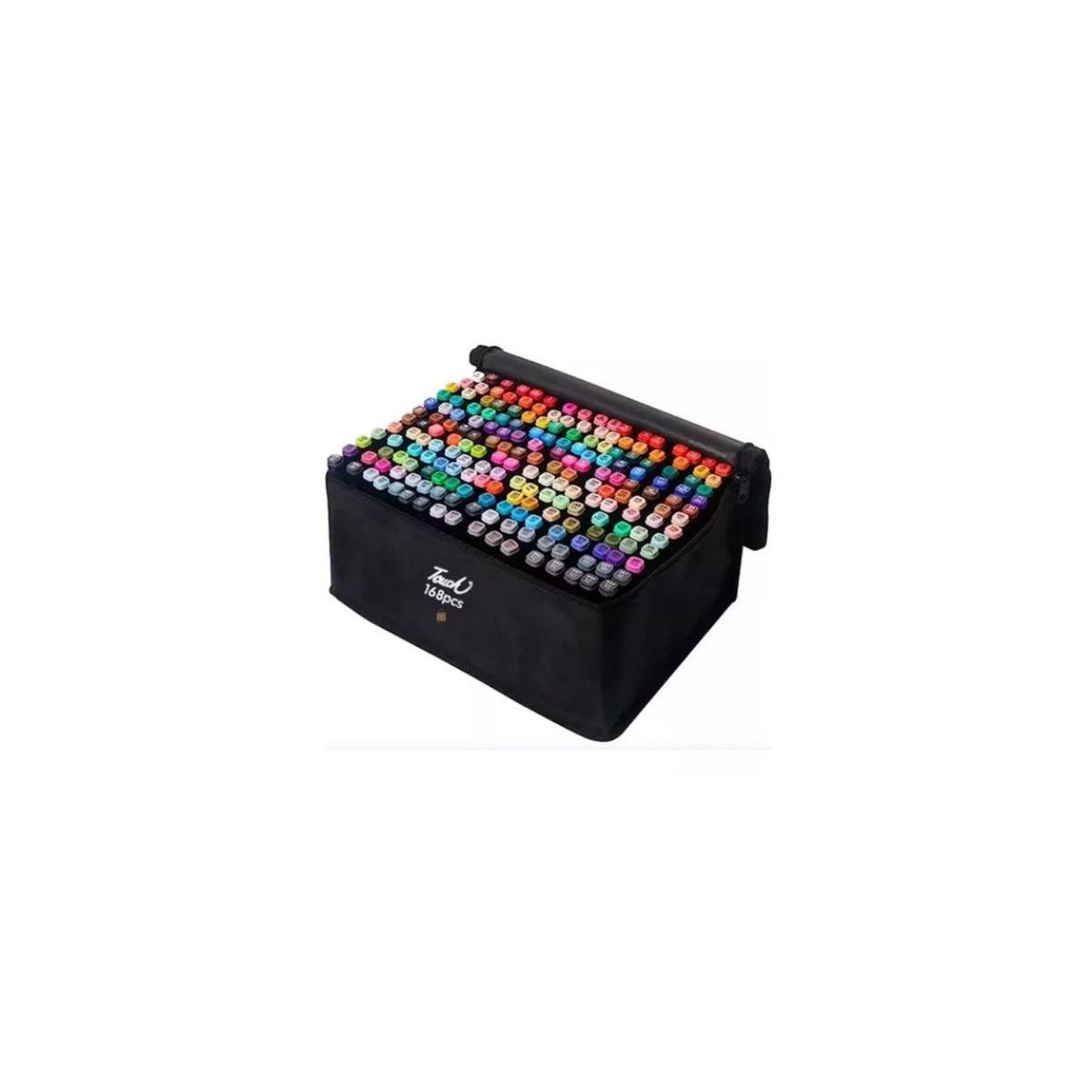 GENERICO - Set de 168 Plumones Marcadores Colores Doble Punta