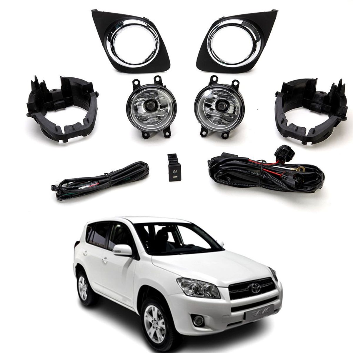 GENERICO - FAROS NEBLINEROS TOYOTA RAV4 2009 2010 2011 2012