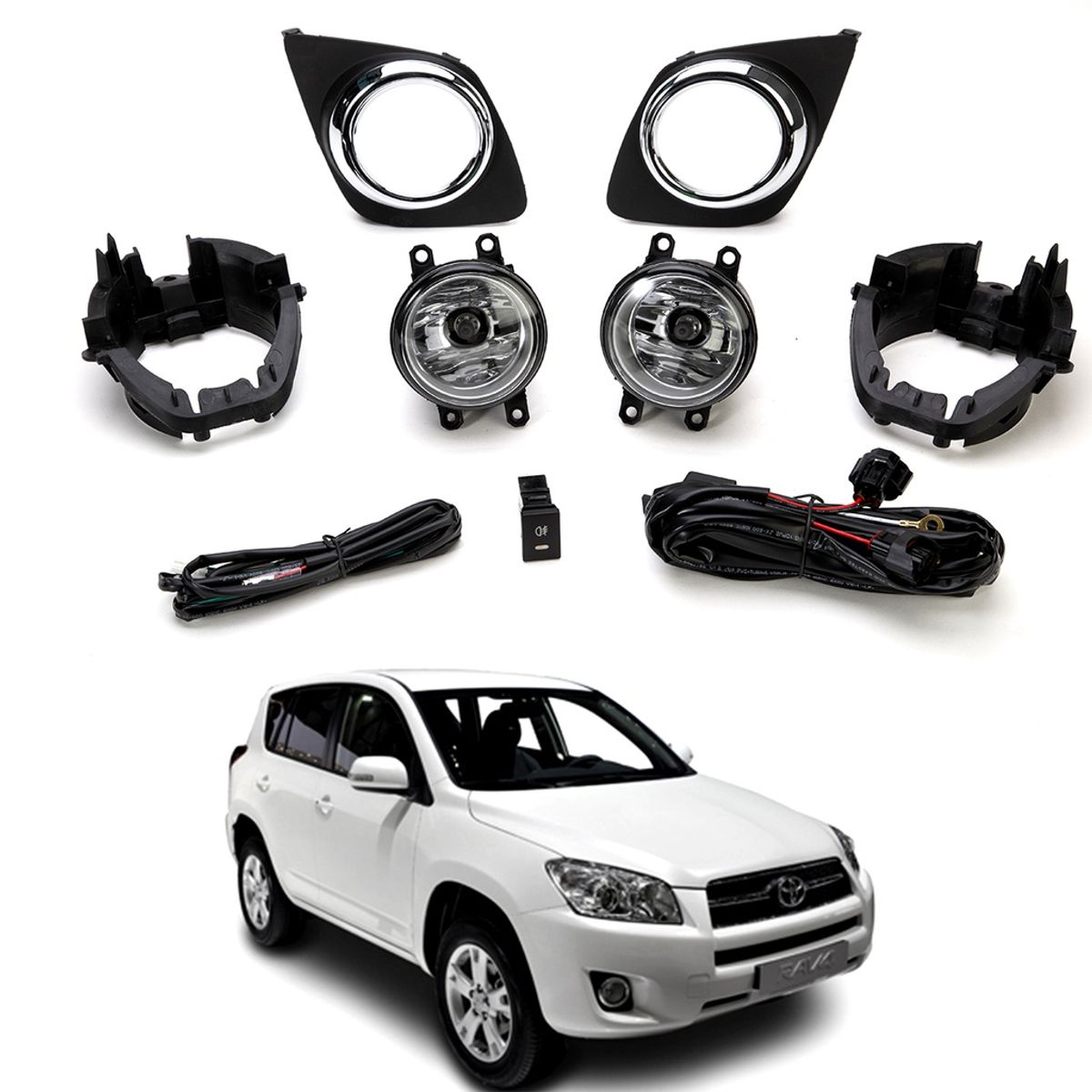 GENERICO - FAROS NEBLINEROS TOYOTA RAV4 2009 2010 2011 2012