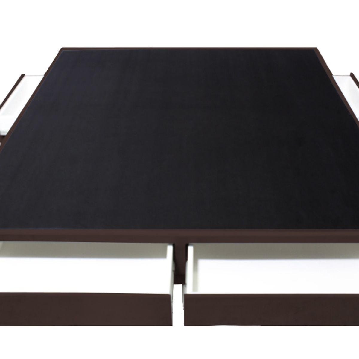 BARAKA HOME - Base de Cama Wels 4 Cajones King Americano 1.98 x 2.03 - Chocolate