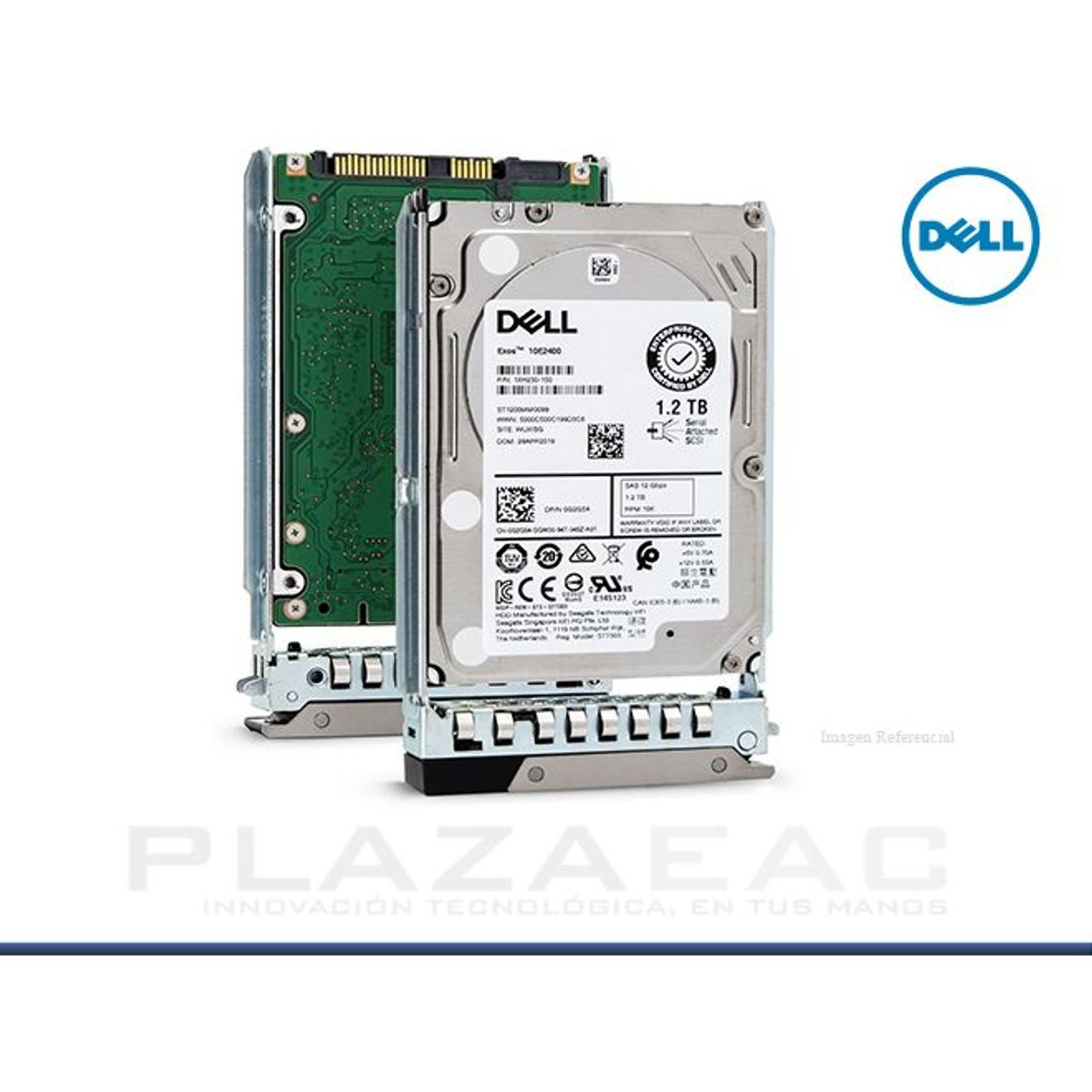 DELL - DISCO DURO INTERNO DELL 400-ATJL 1.2 TB SAS 12 GBPS P/N: 400-ATJL