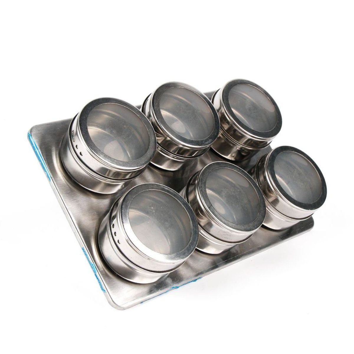 BIX - Set de 6 Especieros Magnético Con Imán - Bix