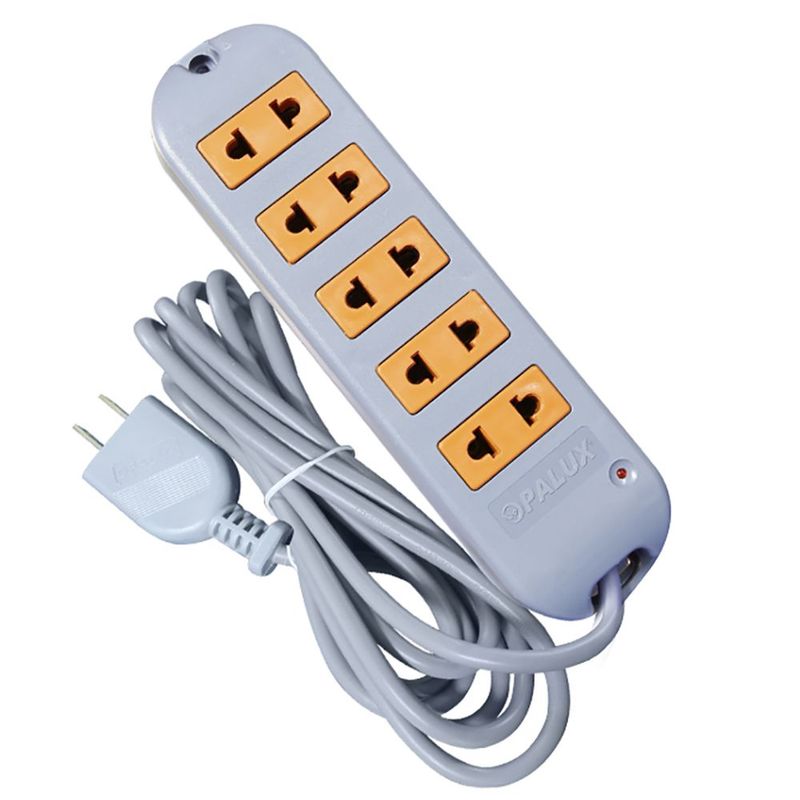 OPALUX - Extensión ELÉCTRICA Casa Oficina 10 Metros- 5 Salidas OPALUX