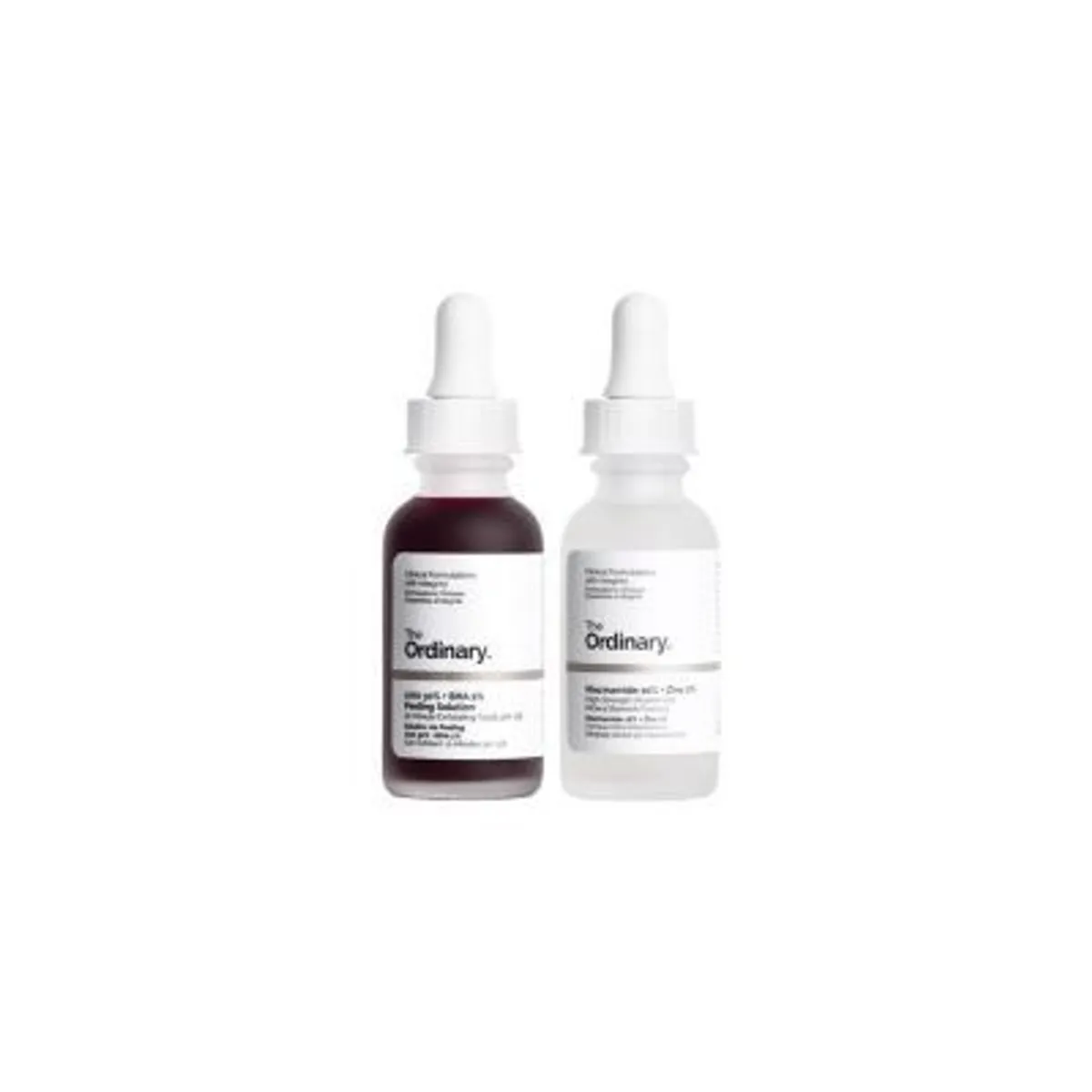 THE ORDINARY - PACK Niacinamide 10% + Zinc 1% + AHA 30% + BHA 2% Peeling Solution - Antiacné The Ordinary 30 ml