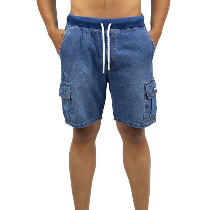 ELENEX - Short Denim Hombre Elenex
