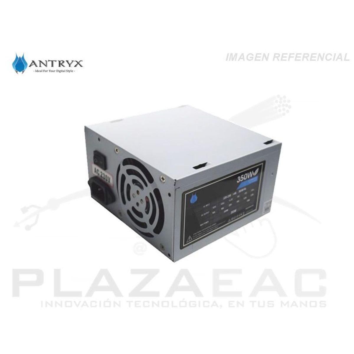 ANTRYX - FUENTE DE PODER ANTRYX SFX 350W P/N: AP-SFX350-VF