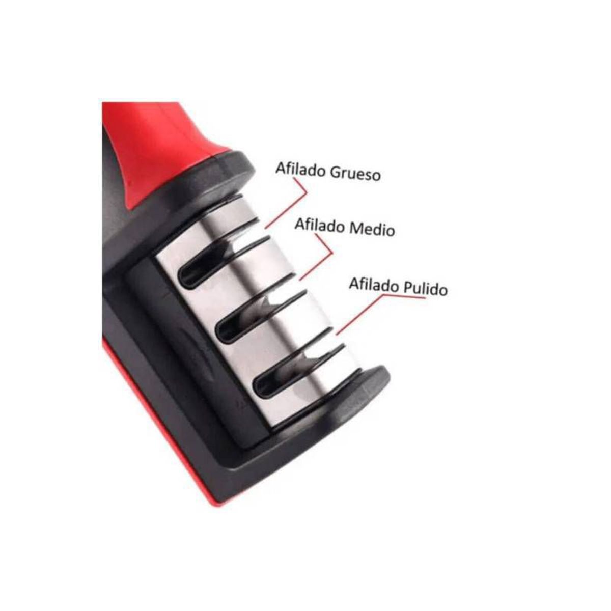 GENERICO - AFILADOR PREMIUM PARA TODO TIPO DE CUCHILLOS DE COCINA PORTATIL
