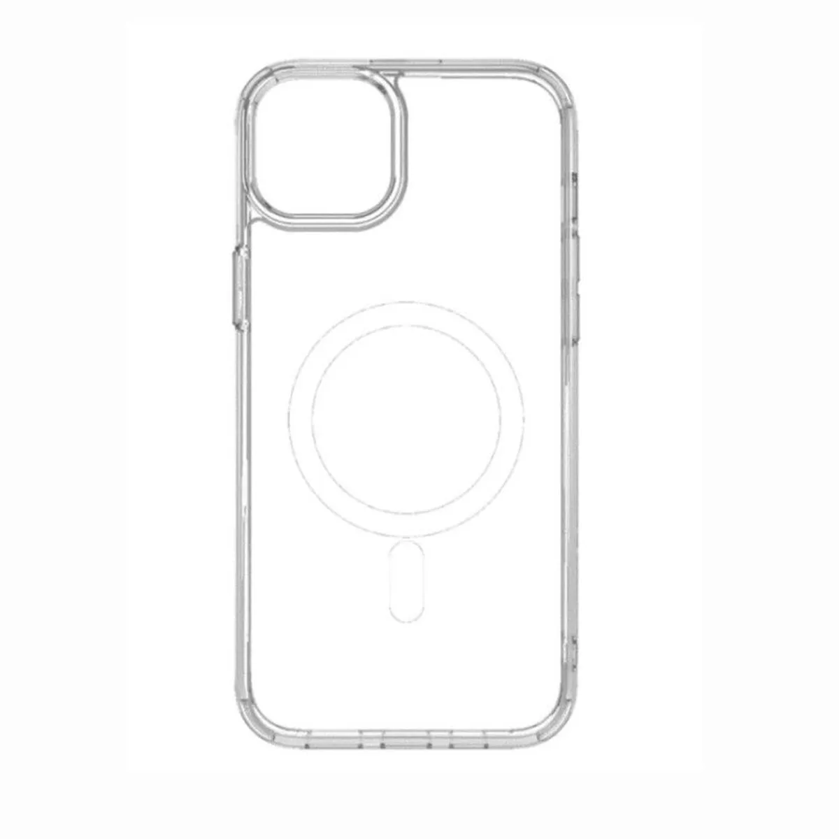 CASE - Case TPU Transparente Con Magsafe Para Iphone 15 Pro