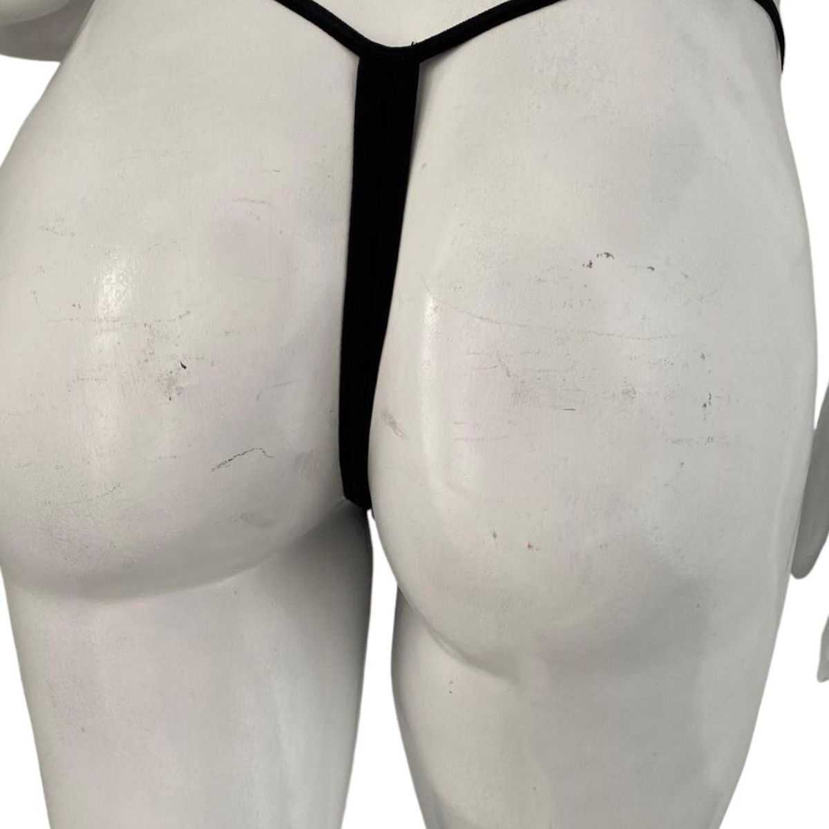 GENERICO - LENCERIA EXCLUSIVA Tanga de Encaje de Guipur con Pedrería