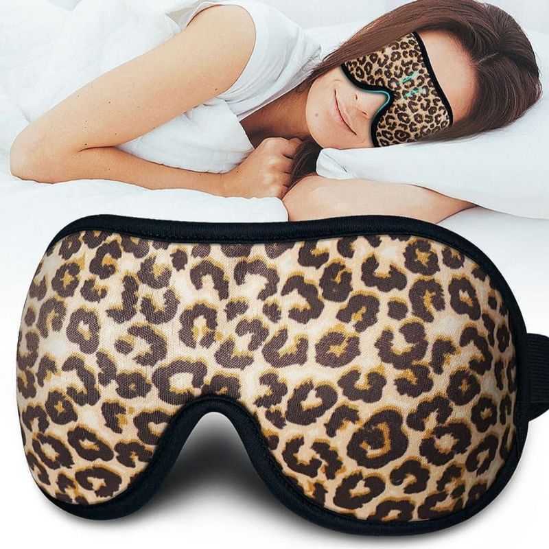 GENERICO - Antifaz Mascara para dormir Unisex Liviano Contorno 3D Animal Print - YOUIGE