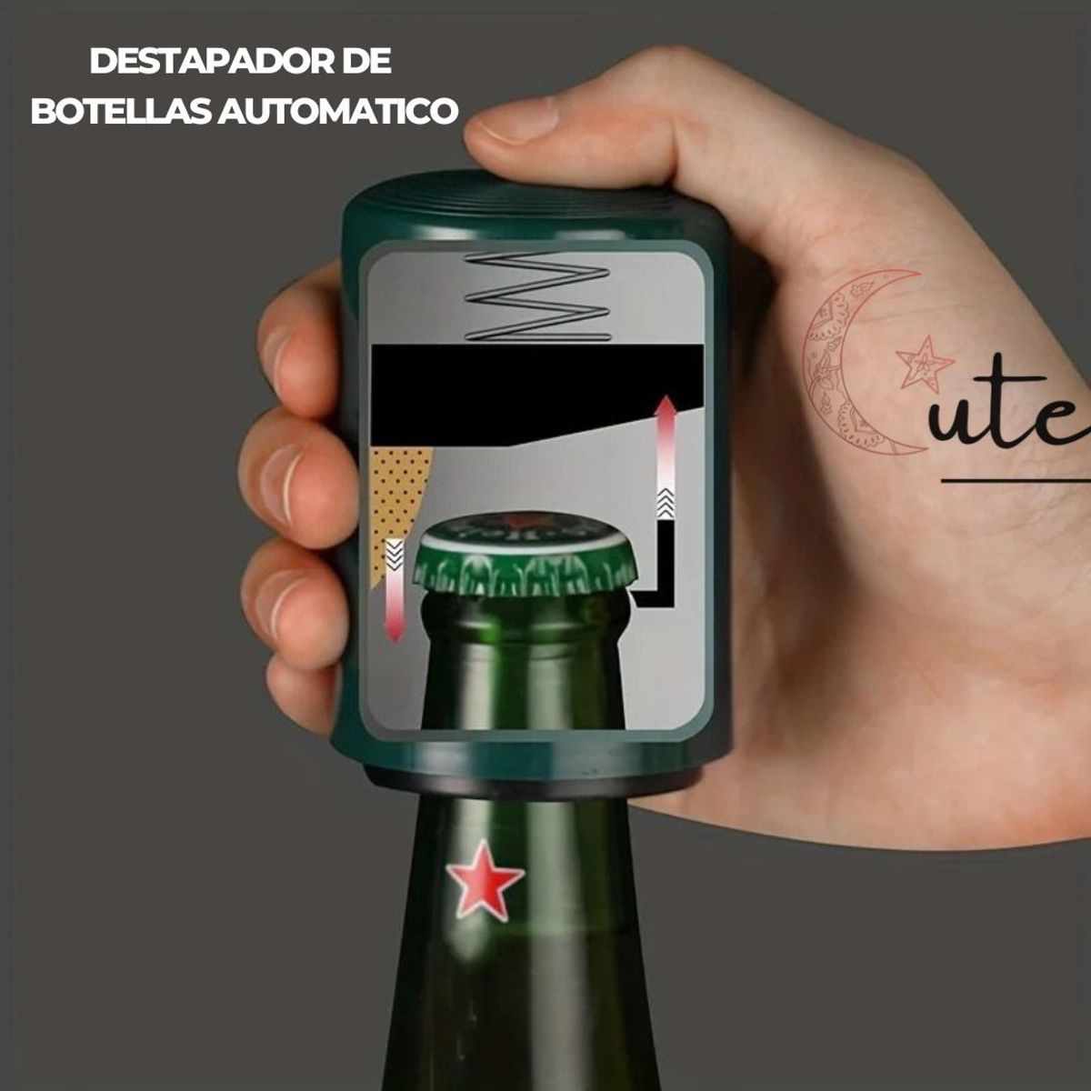 GENERICO - DESTAPADOR DE BOTELLAS AUTOMÁTICO