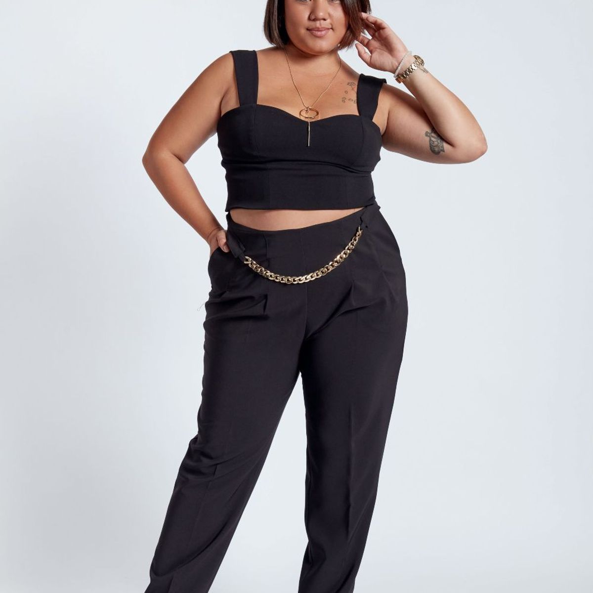 MISS LADY - Corset Flavia - Negro