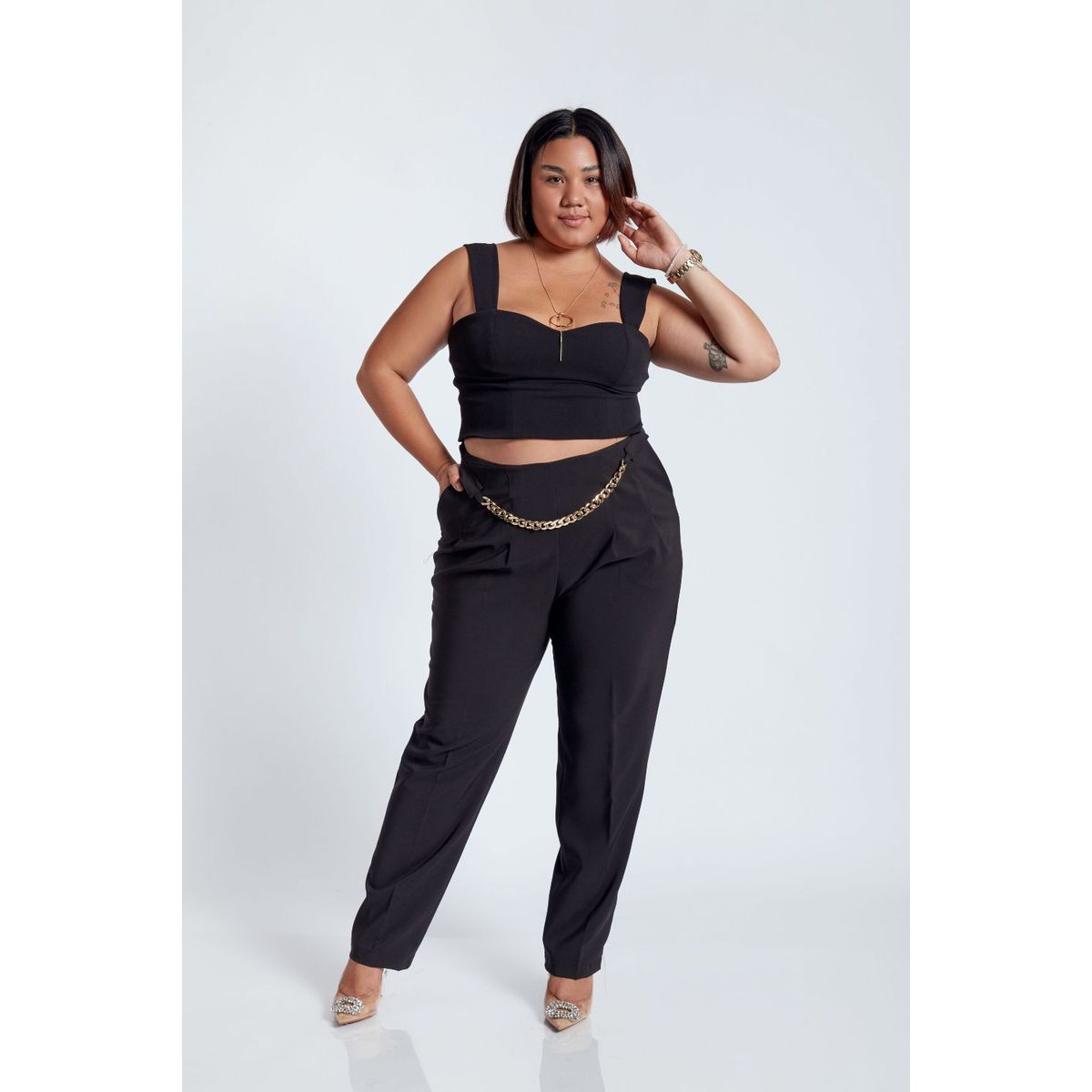 MISS LADY - Corset Flavia - Negro