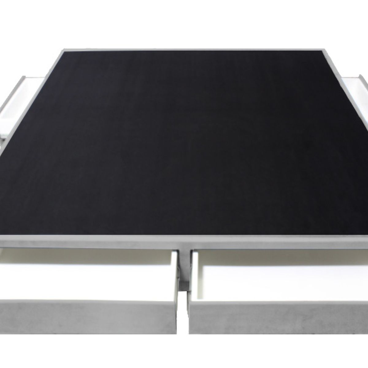 BARAKA HOME - Base de Cama Wels 4 Cajones King Europeo - Gris Claro
