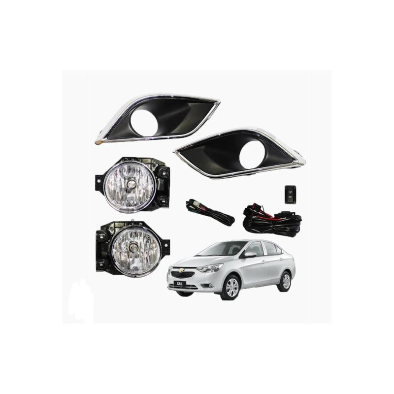 GENERICO - FAROS NEBLINEROS CHEVROLET SAIL 2015 2017 2019 2020 2021