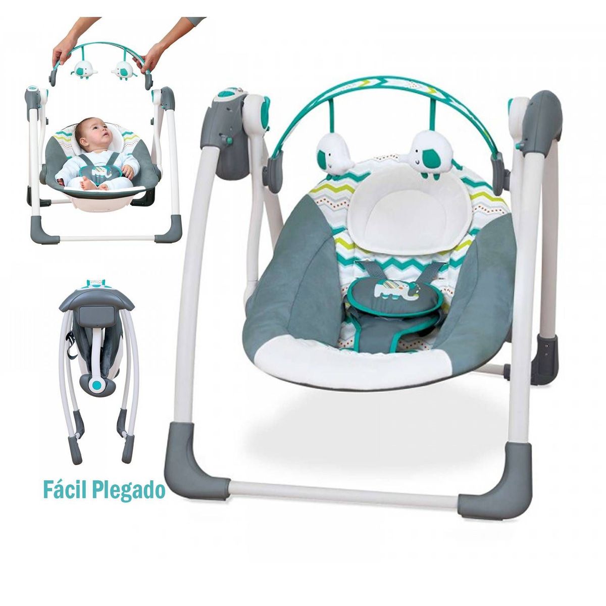 INFANTI - Silla nido swing Infanti Verde