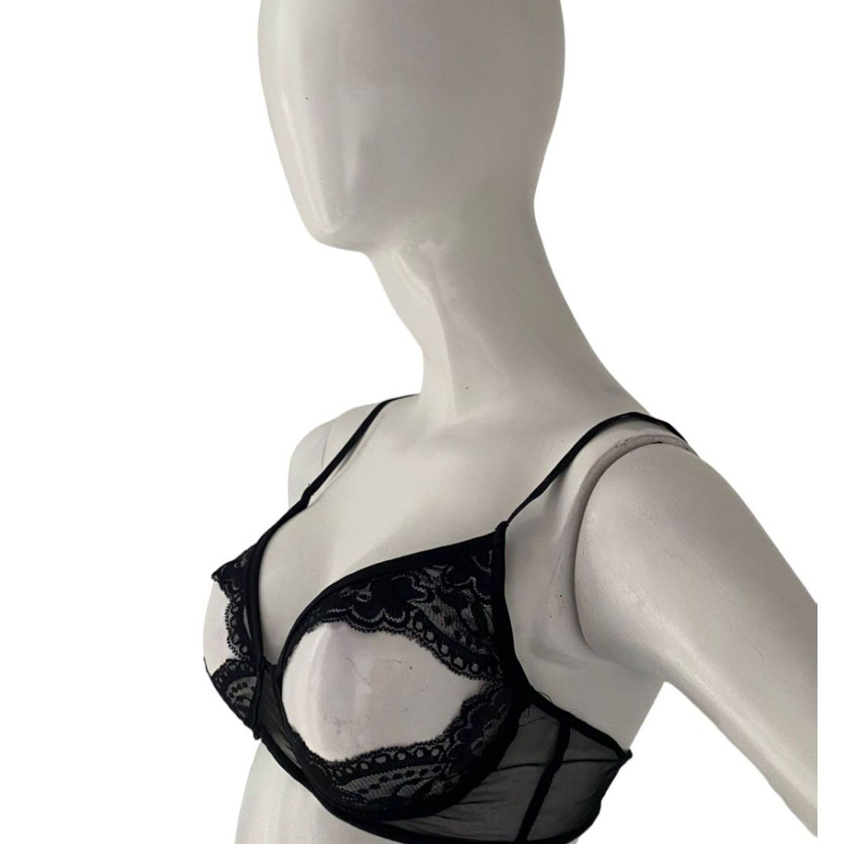 GENERICO - LENCERIA EXCLUSIVA Sujetador Sexy para Mujer Encaje Transparente