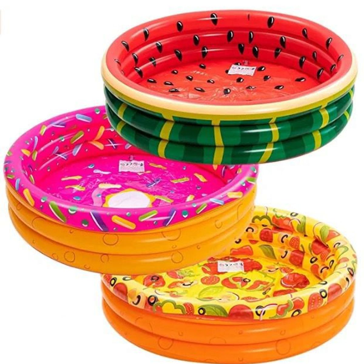 GENERICO - PISCINA INFLABLE PARA NIÑOS Y NIÑAS COLOR AMARILLO