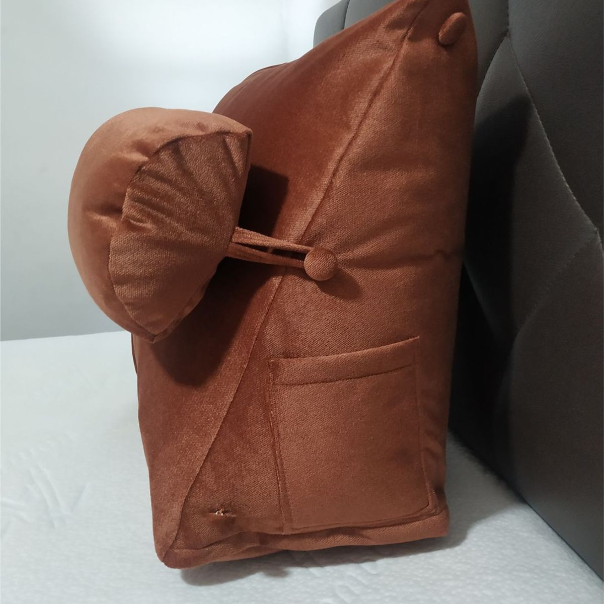 AMADEUS HOME - Cojín Anatómico para Espalda ¡Protege zona cervical dorsal y lumbar