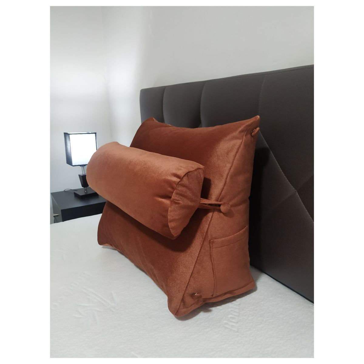 AMADEUS HOME - Cojín Anatómico para Espalda ¡Protege zona cervical dorsal y lumbar