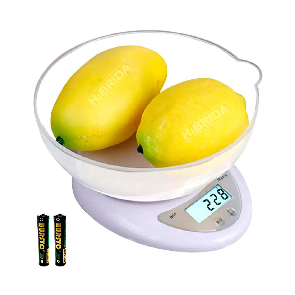 GENERICO - BALANZA GRAMERA DIGITAL 5KG BÁSCULA ALIMENTOS COCINA CHEF - LP-B