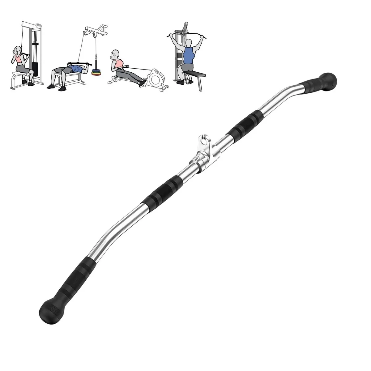 XTREME SPORT - Barra de Polea para Gimnasio