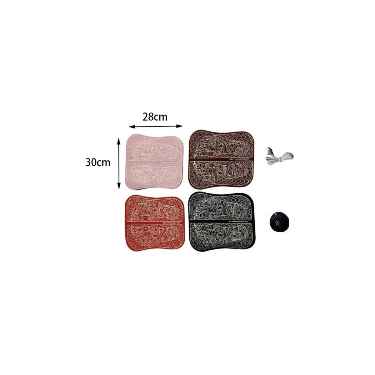 GENERICO - Electro Masajeador de Pies Relajación Alivia Fatiga