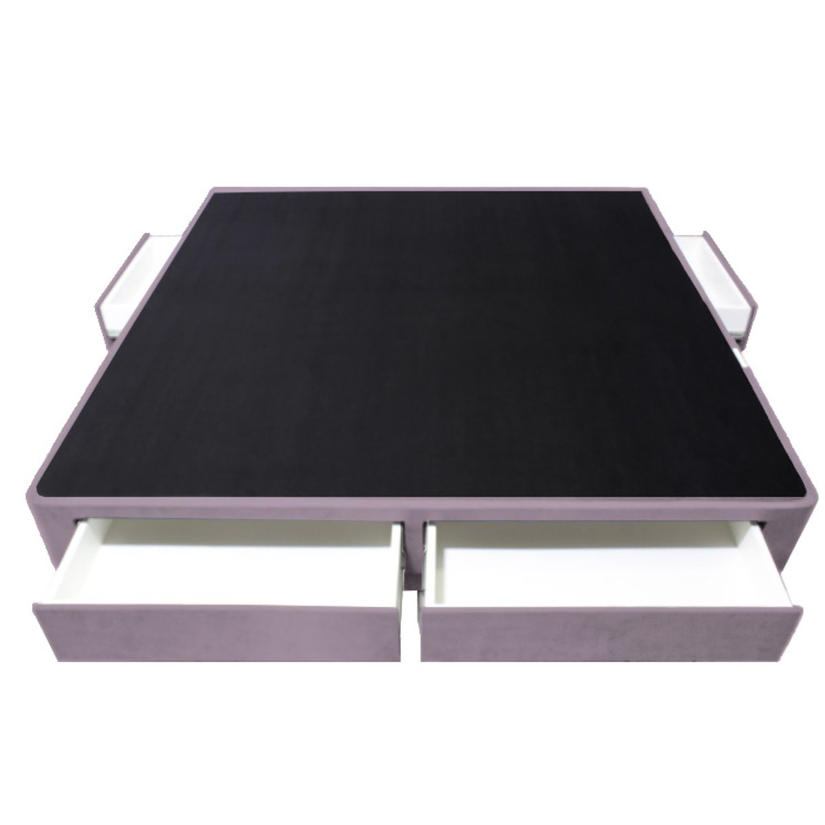 BARAKA HOME - Base de Cama Wels 4 Cajones King Americano - Lila