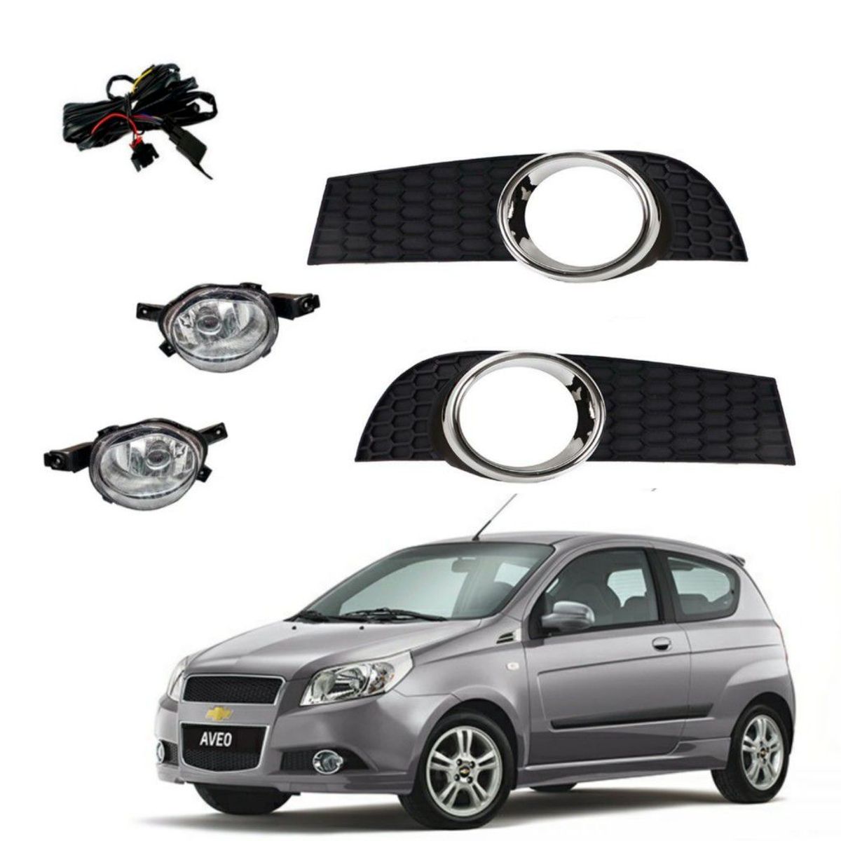 GENERICO - FAROS NEBLINEROS CHEVROLET  AVEO H/B 2009 2011 2013 2015