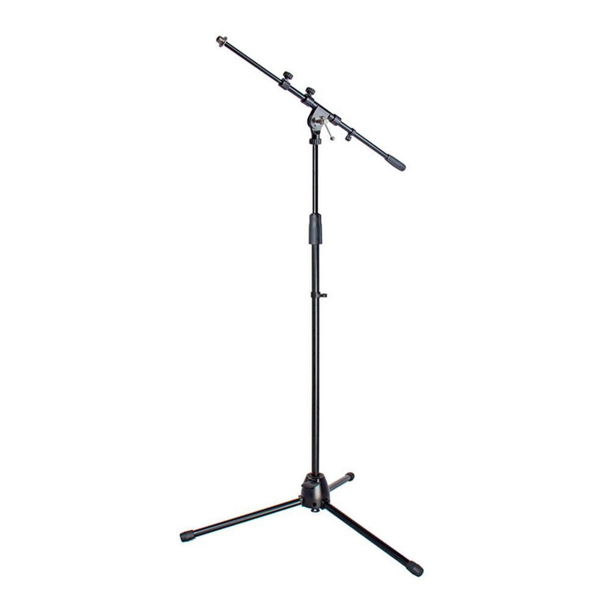 GENERICO - PEDESTAL PARA MICRÓFONO-OZU-MS003T-NEGRO