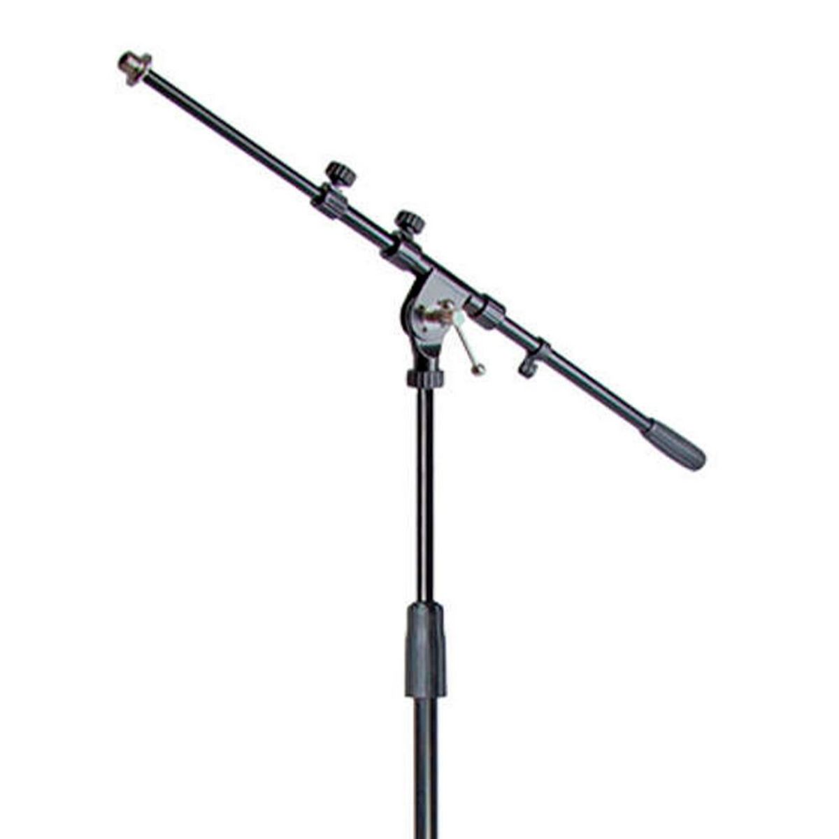 GENERICO - PEDESTAL PARA MICRÓFONO-OZU-MS003T-NEGRO