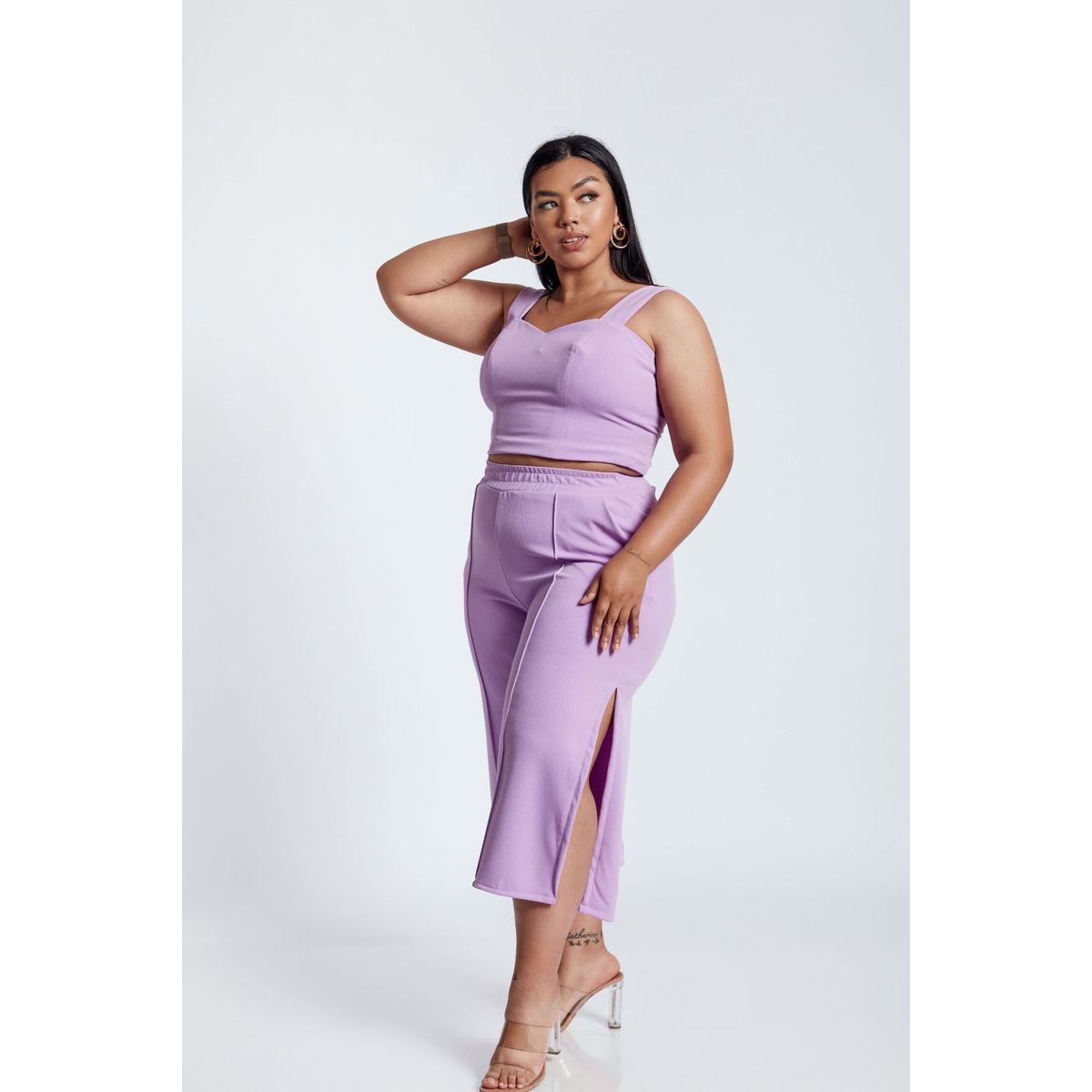 MISS LADY - Corset Flavia - Lila