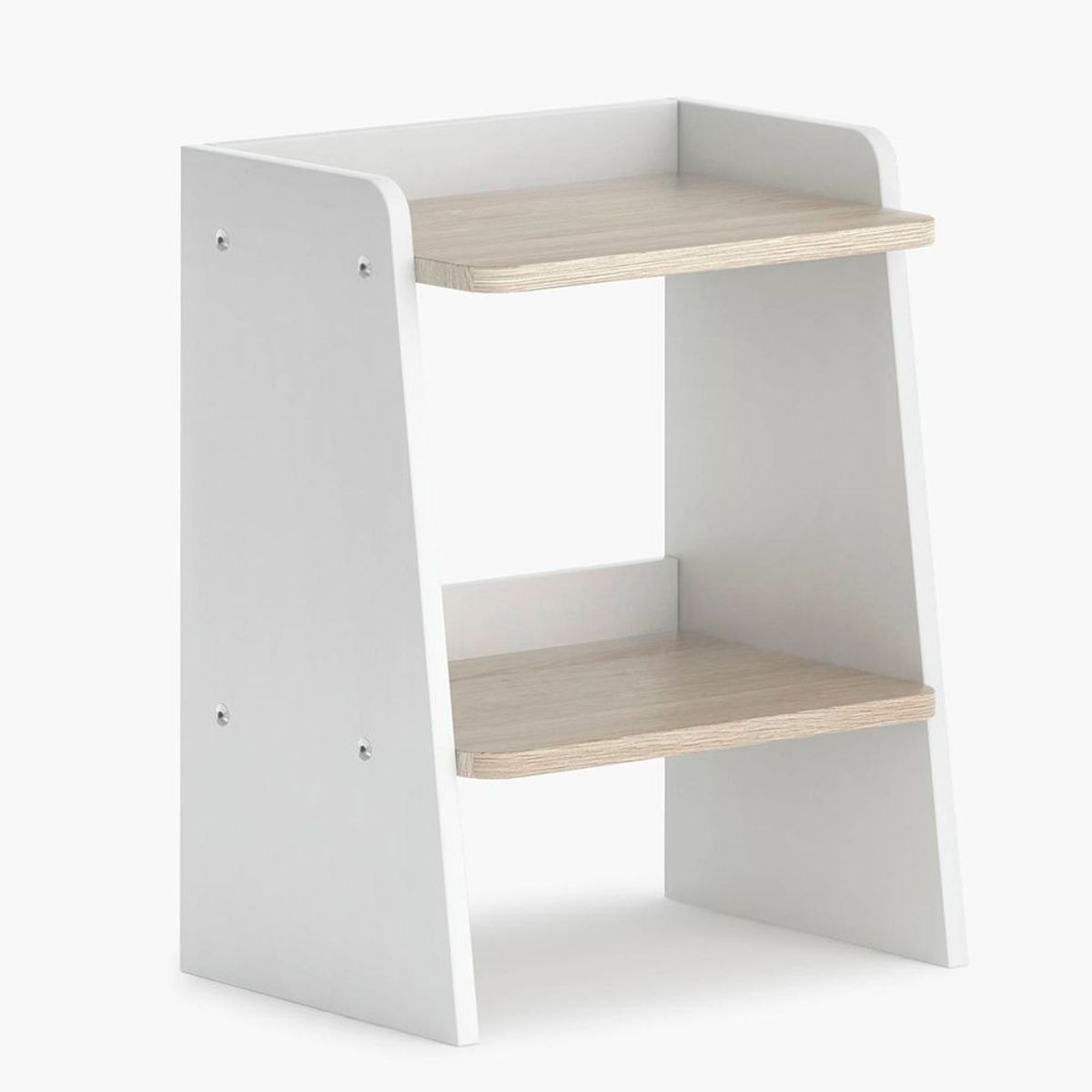 TU MESITA - Velador Infantil Dante Blanco/Natural TU MESITA