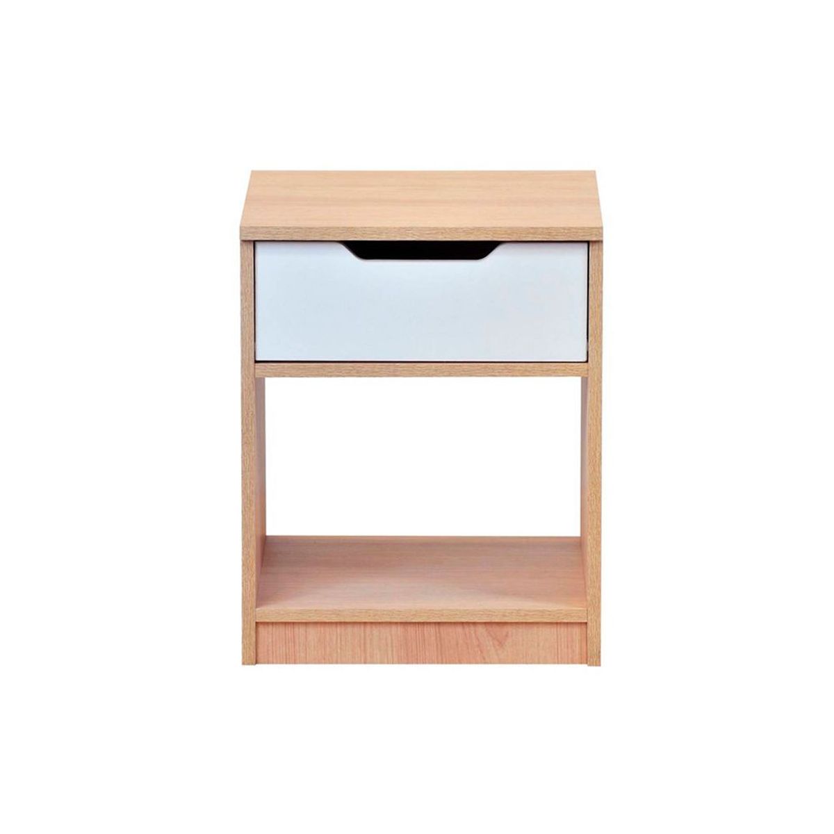 TU MESITA - Mesa de Noche Ohio Blanco - Duna TU MESITA