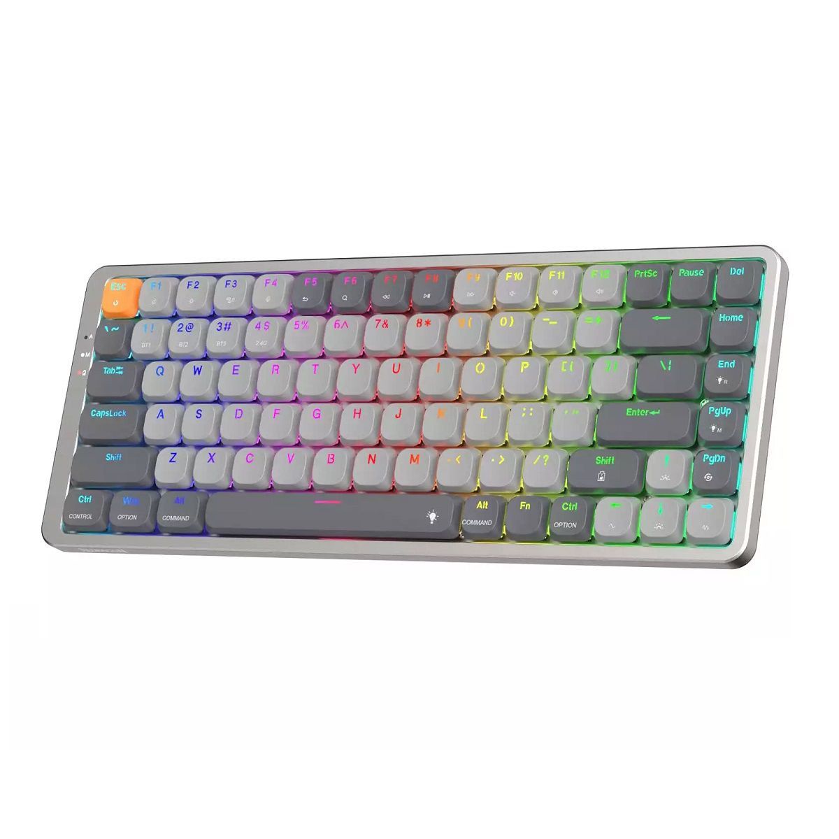 REDRAGON - Redragon - Teclado Azure K652 RGB 75 Wireless Switch Red