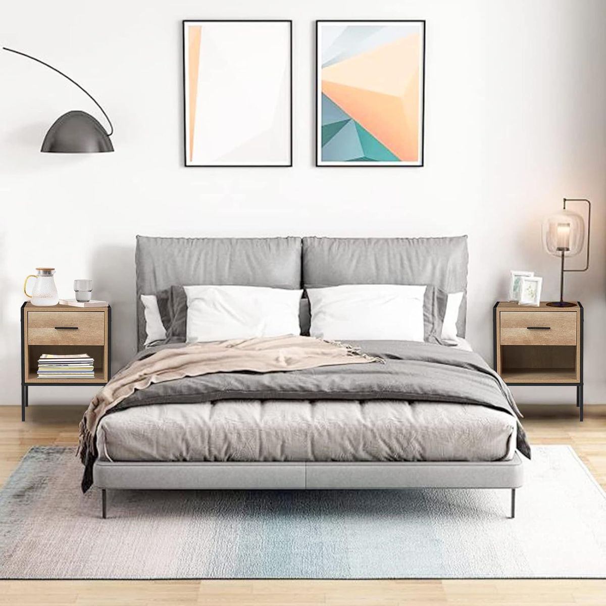 TU MESITA - Velador Mesa de Noche Sachi 1 cajón TU MESITA