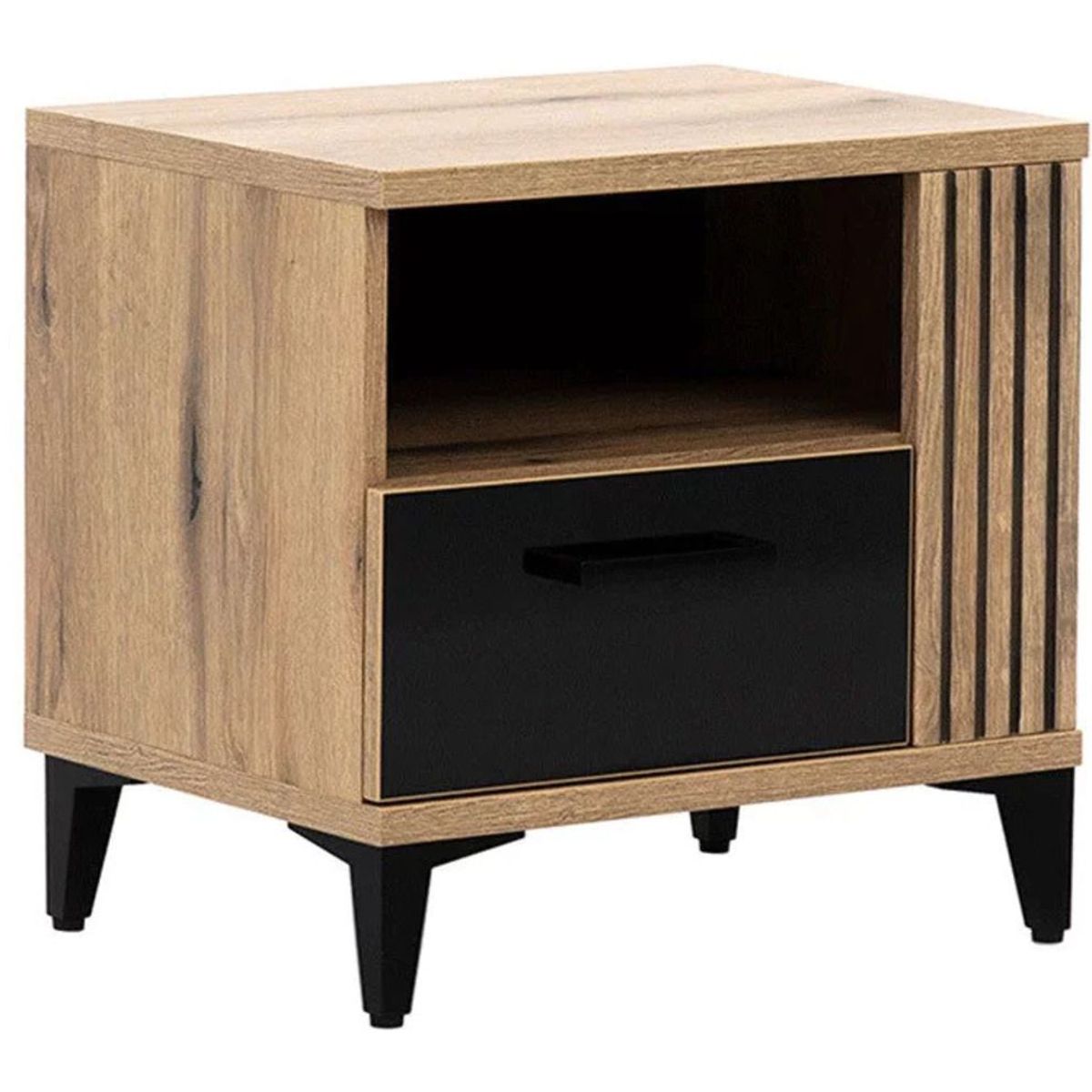 TU MESITA - Velador Mesa de Noche Trebor 1 cajón TU MESITA