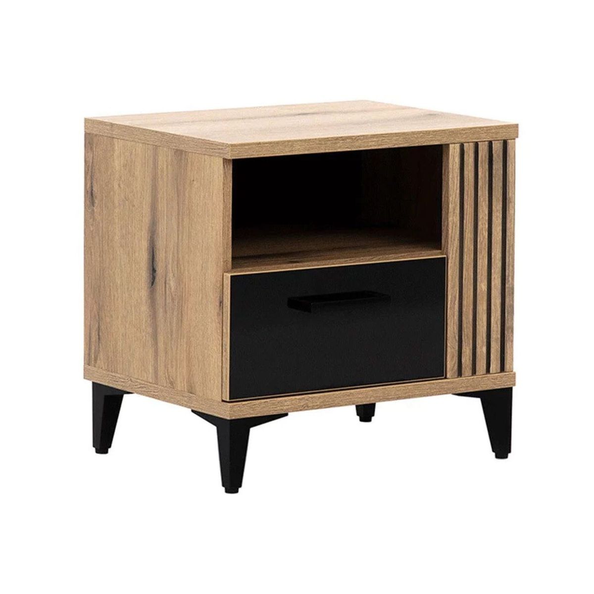 TU MESITA - Velador Mesa de Noche Trebor 1 cajón TU MESITA