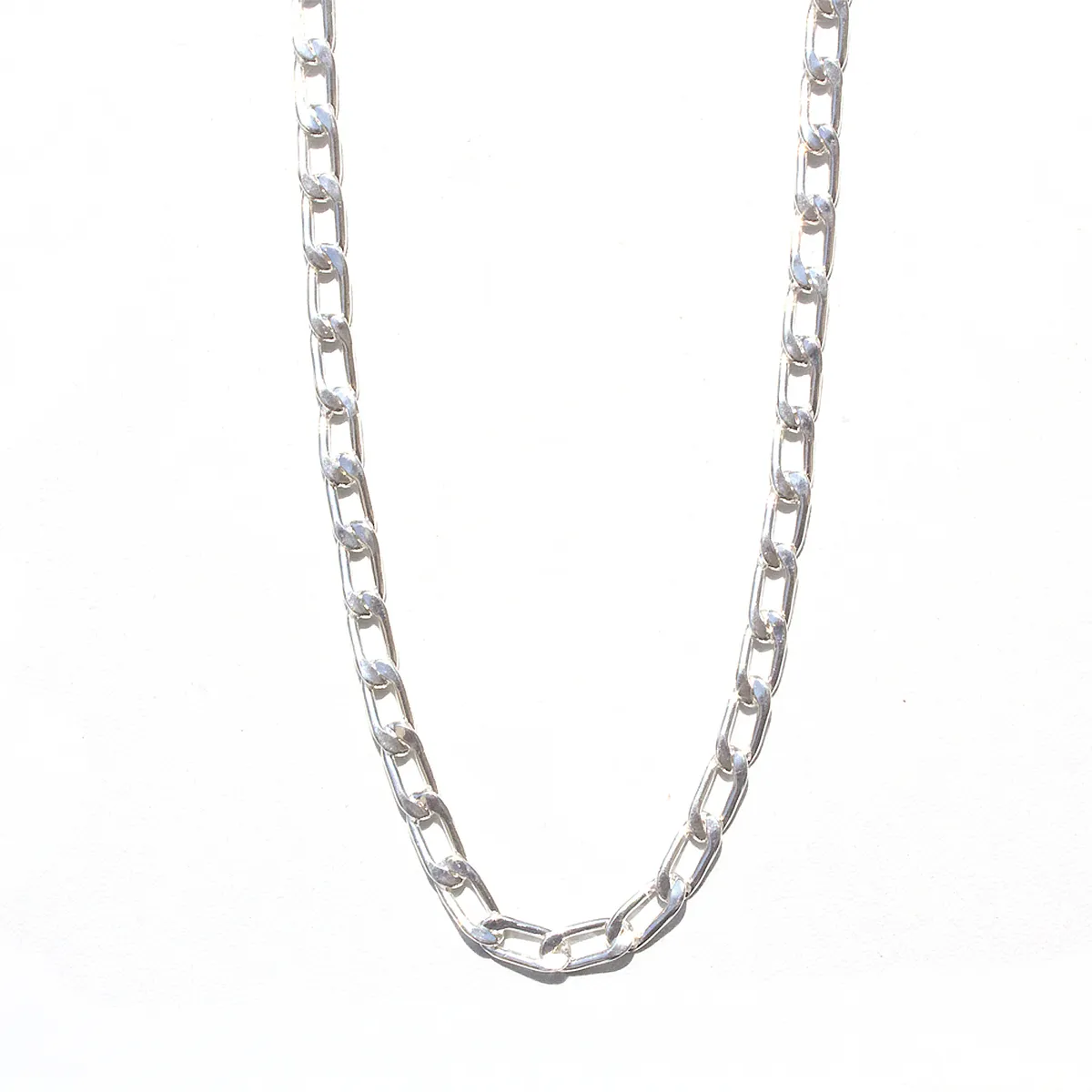 GENERICO - Cadena Hombre Plata 950 Eslabón 5mm