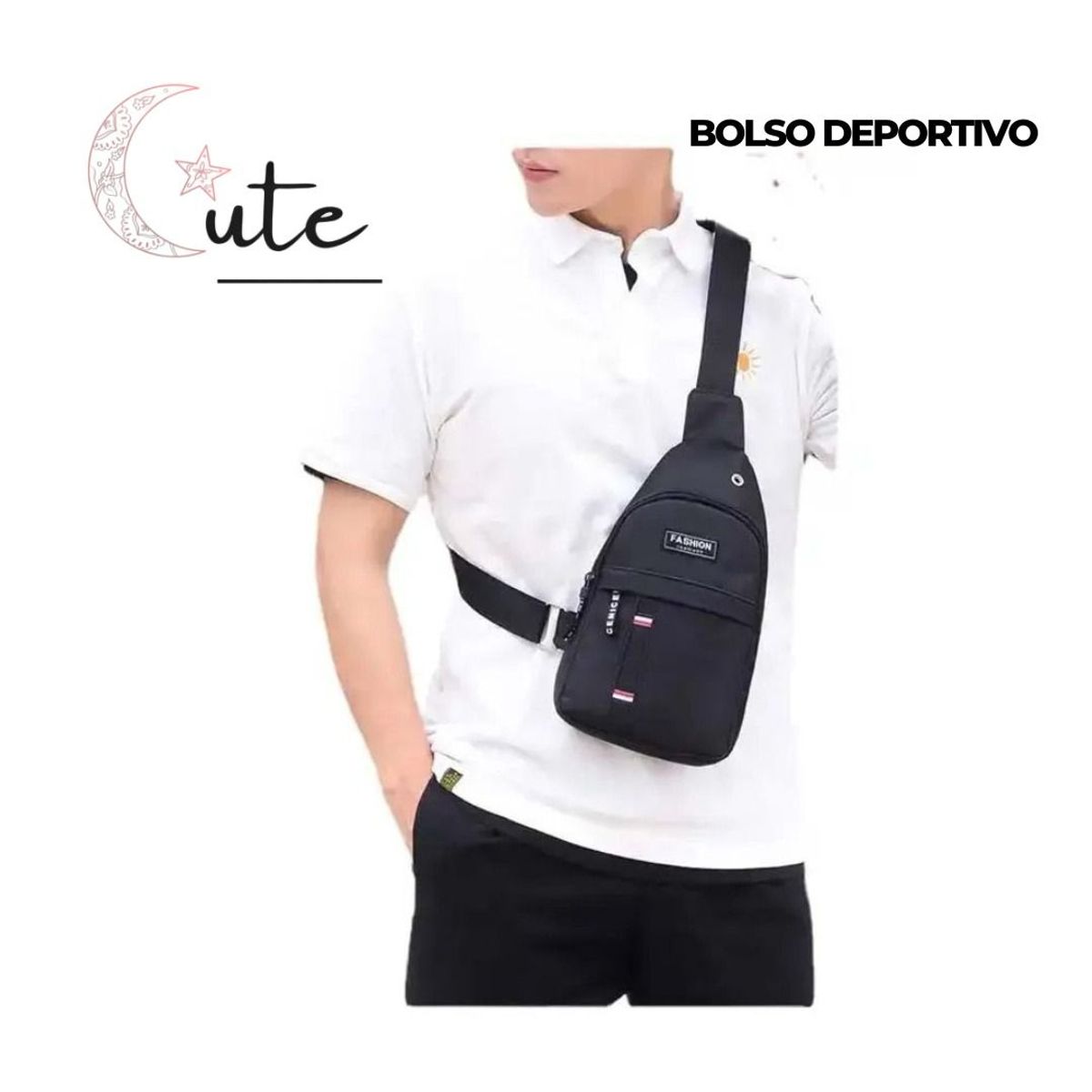 GENERICO - MOCHILA  BOLSO DE HOMBRE