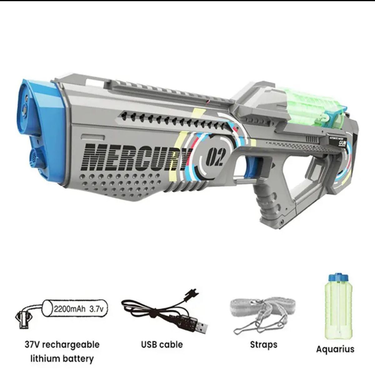 MERCURY - PISTOLA MERCURY GRIS