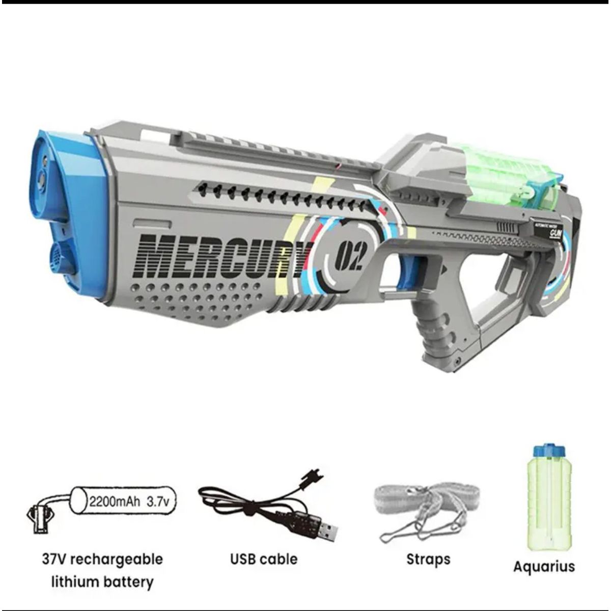 MERCURY - PISTOLA MERCURY GRIS
