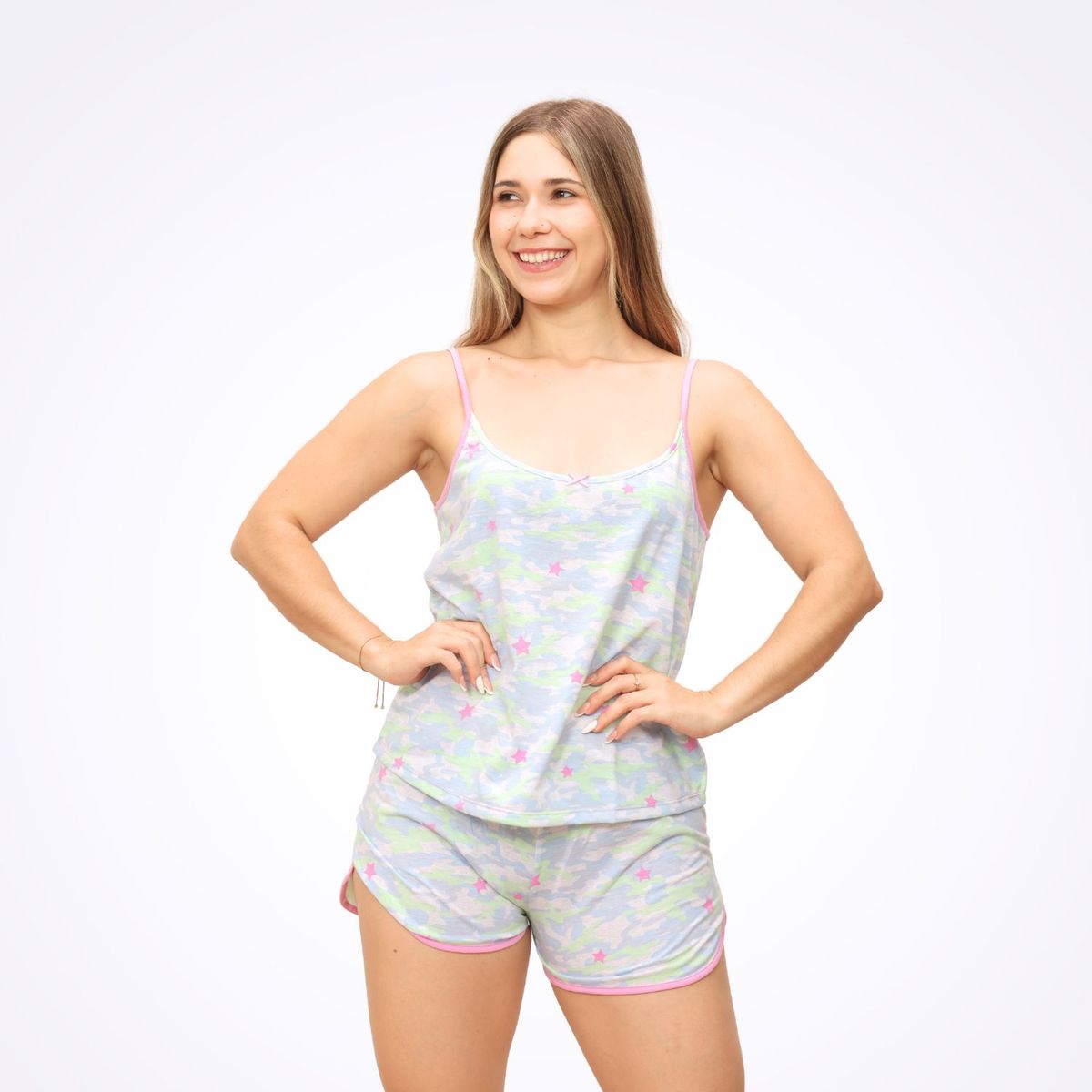 GENERICO - Babydoll Summer Girl Tira Cobert - Inga Pijamas