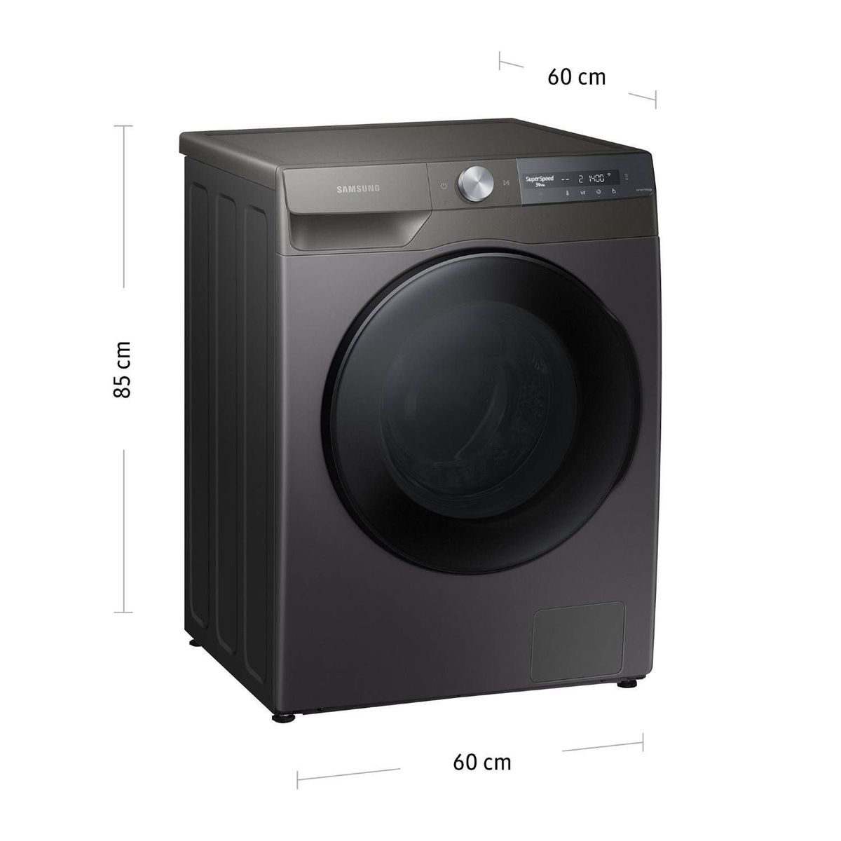 SAMSUNG - Con AI Control 12,5 kg / 7 kg WD12T704DBN / PE Lavaseca Samsung