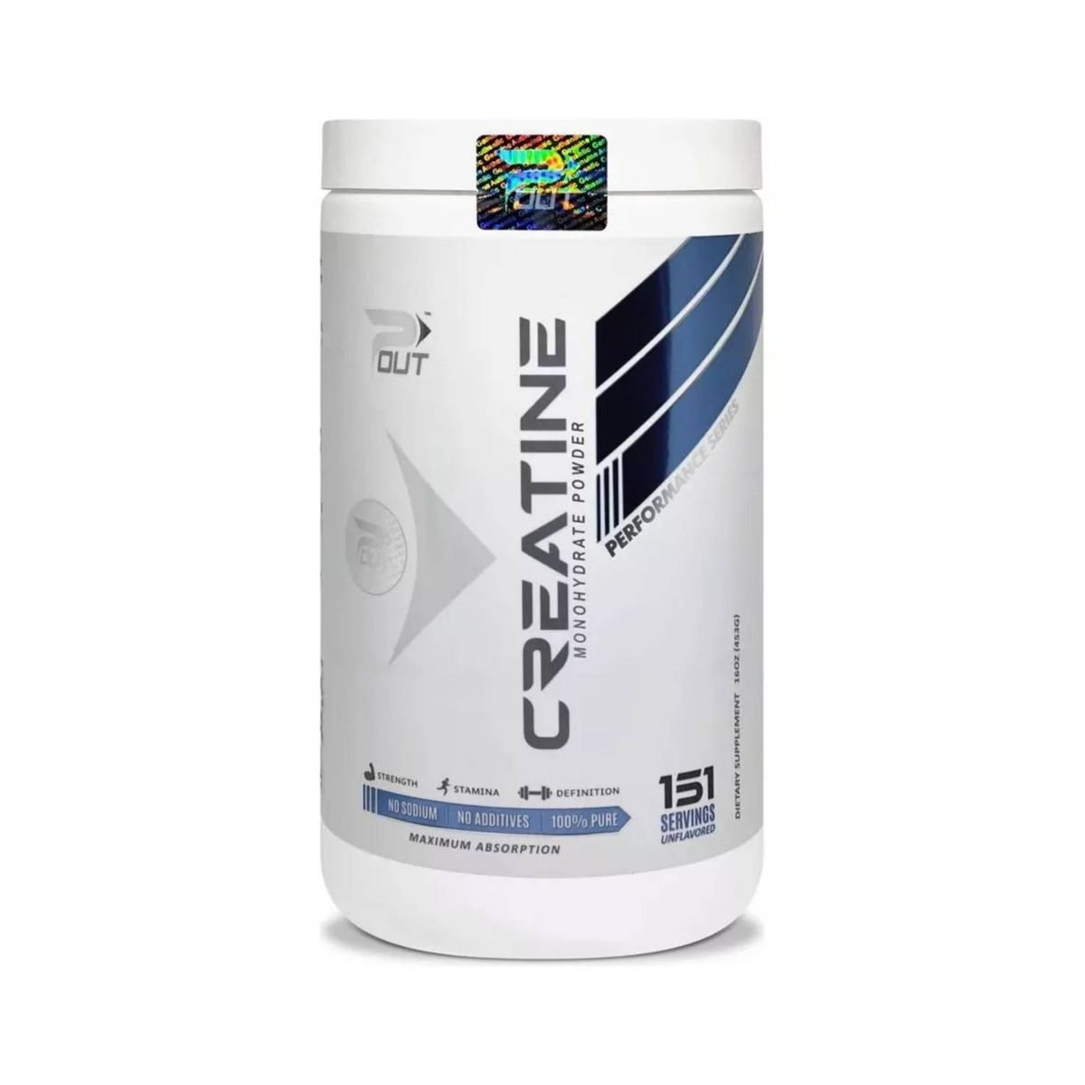 GENERICO - Creatina Pout  151 servicios 473 gr