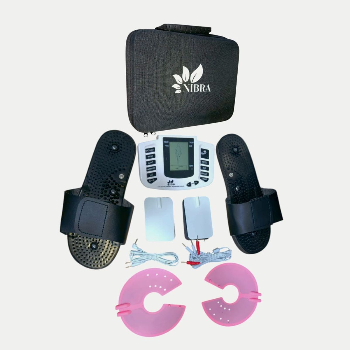 GENERICO - Tens Electroestimulador con Sandalia y Parches