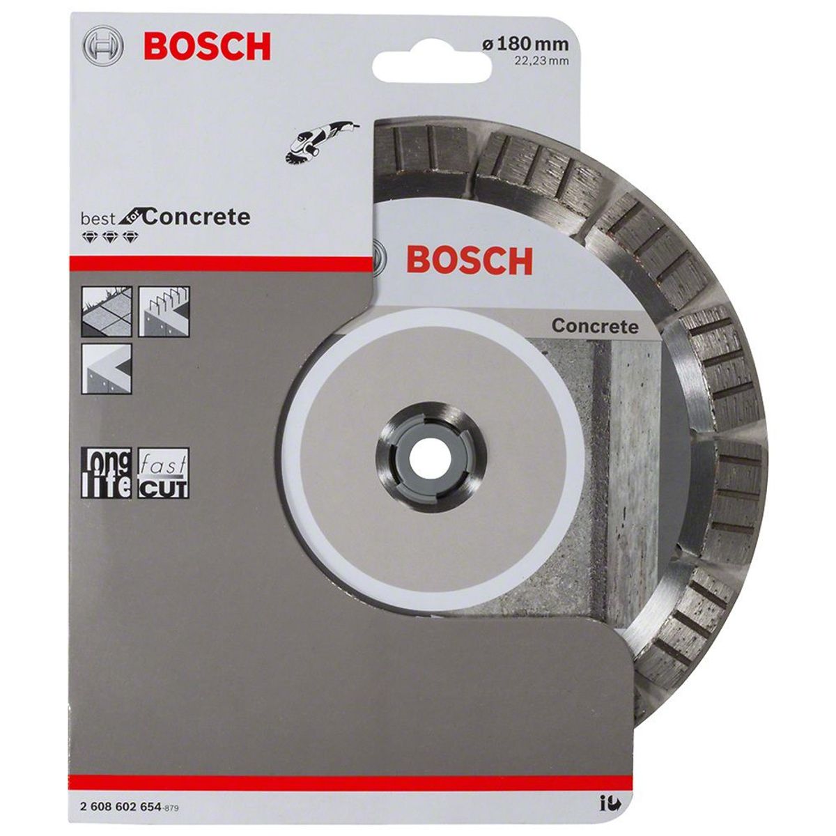BOSCH - Disco Best para Hormigon Duro y Hormigon Armado 7"