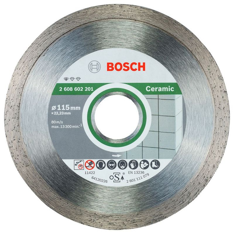 BOSCH - Disco Diamantado para Cerámica y Azulejos 4-1/2" para Esmeril Bosch