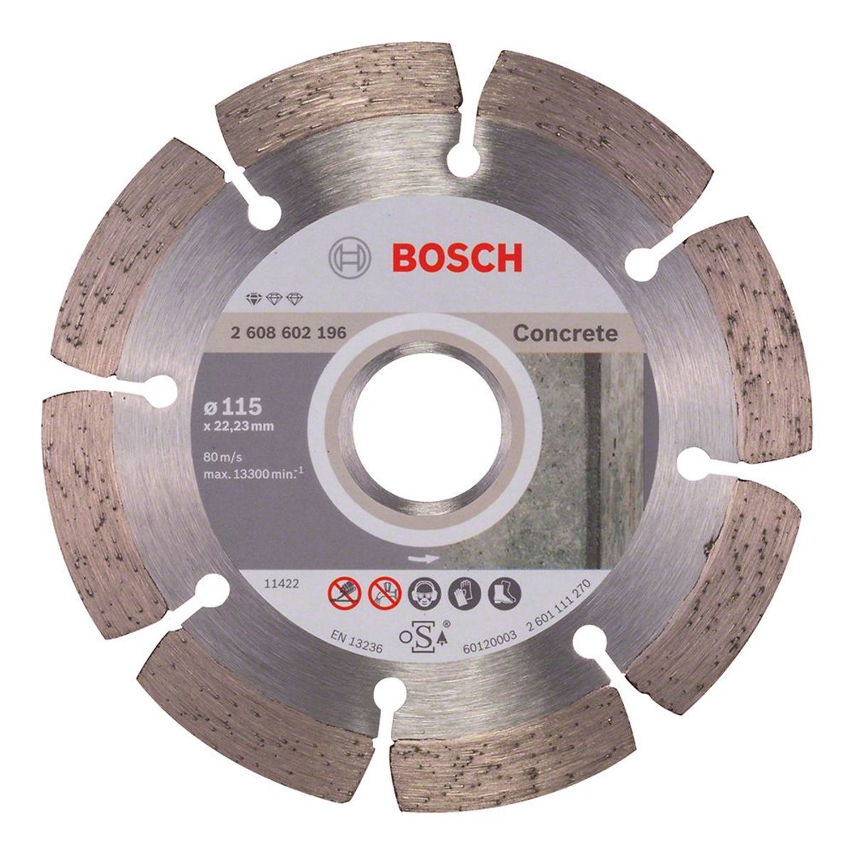BOSCH - Disco Professional" para Hormigon Duro 4-1/2"